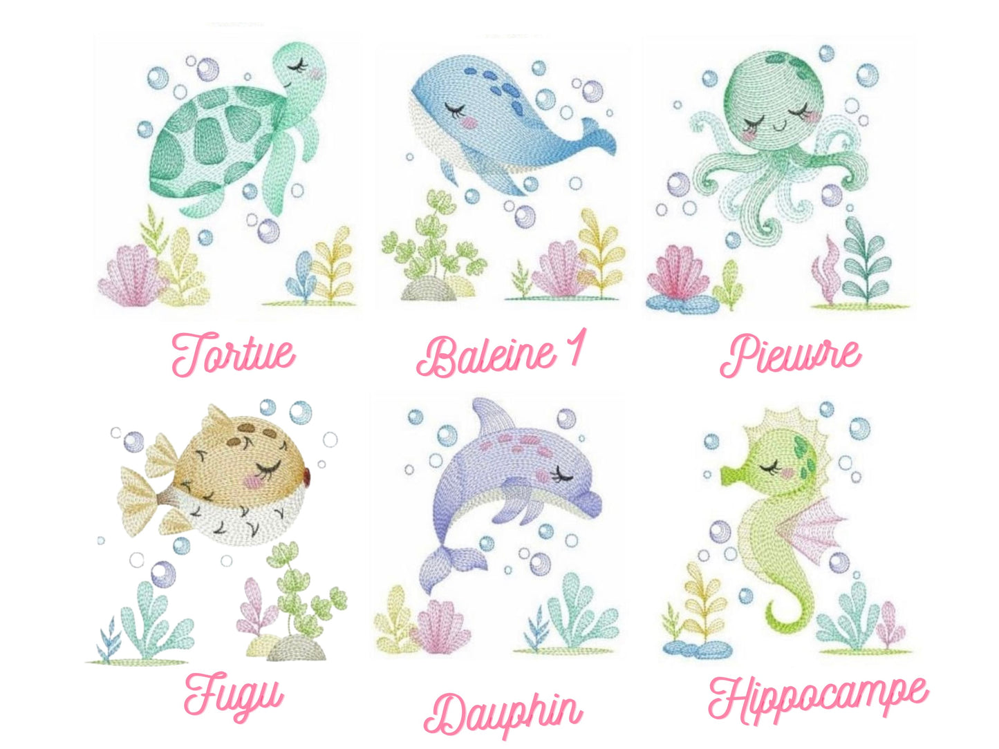 Trousseau de bain enfants