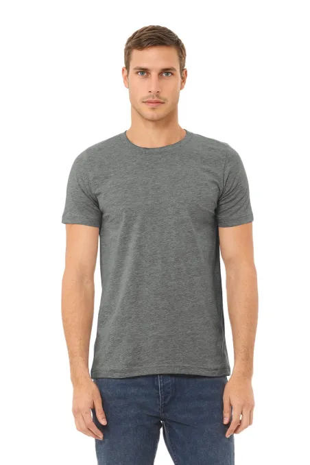 T-shirt homme col rond Heather
