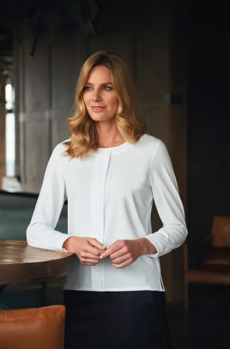 Blouse Crêpe de Chine Riola