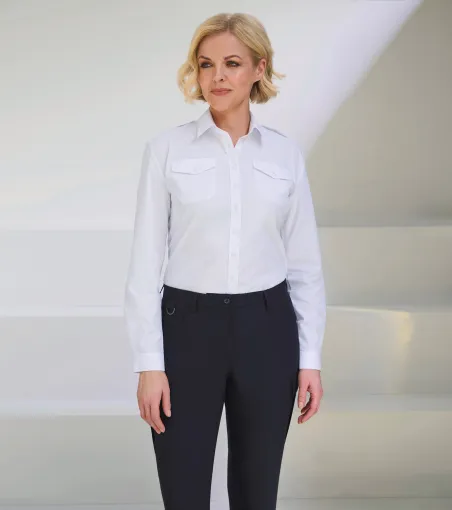 Chemise Pilote femme manches longues