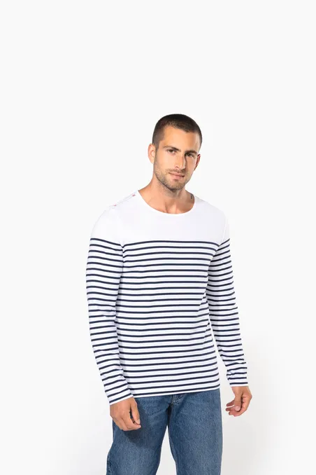 Marinière manches longues homme