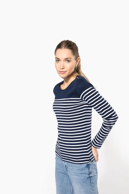Marinière manches longues femme