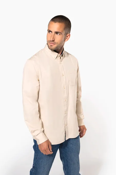 Chemise coton manches longues Nevada homme
