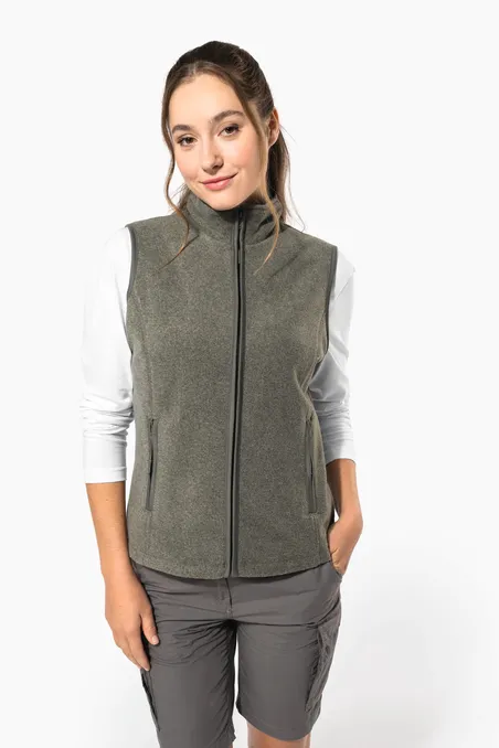 Bodywarmer micropolaire femme