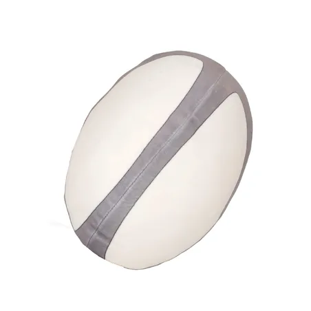Ballon de rugby zippé