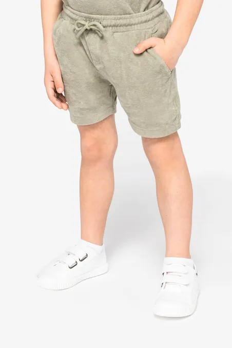 Short écoresponsable en éponge garçon
