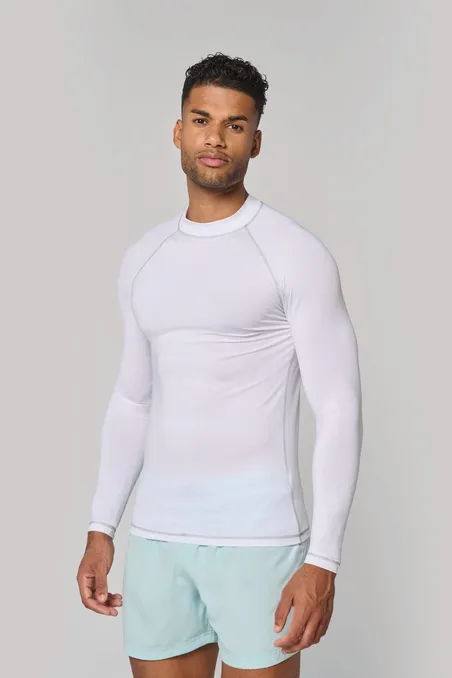 T-shirt technique à manches longues avec protection anti-UV unisexe