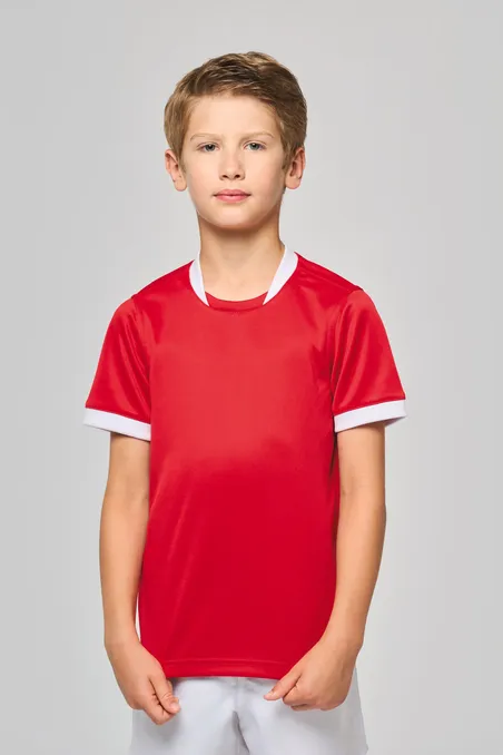 Maillot de rugby manches courtes enfant