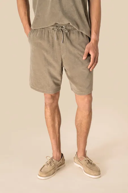 Short écoresponsable en éponge homme