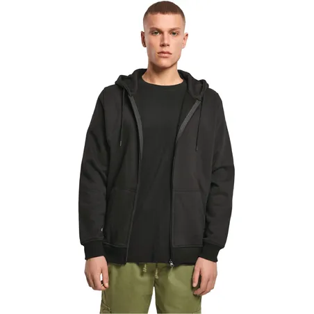 Sweat zippé capuche lourd