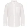Chemise popeline manches longues enfant