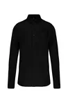 Chemise popeline manches longues