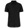 Chemise popeline manches courtes femme