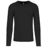 T-shirt double peau sport manches longues unisexe