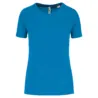 T-shirt de sport à col rond recyclé femme