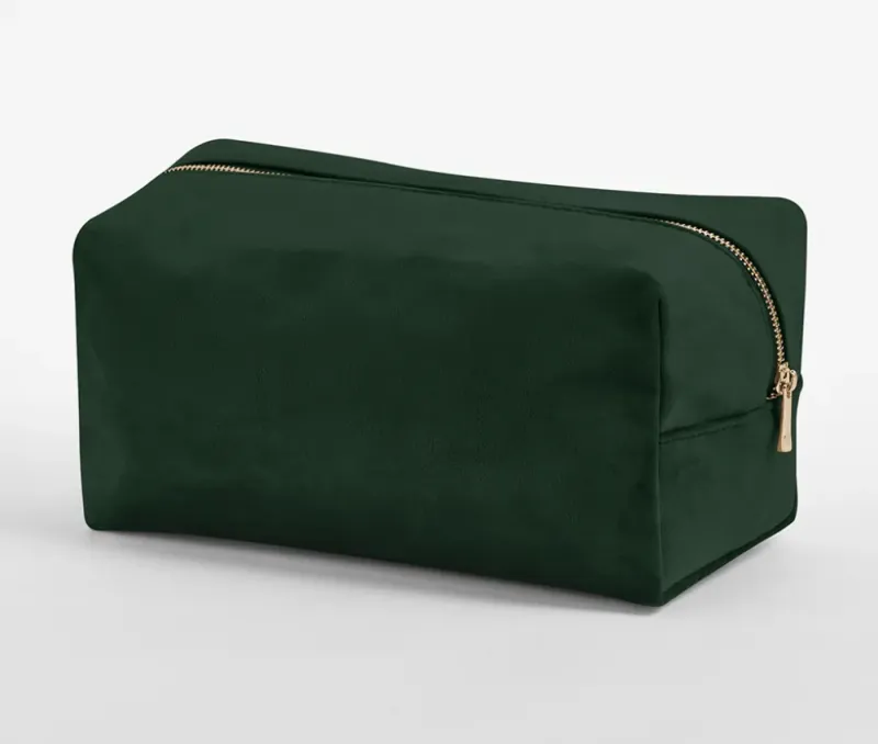 Trousse de toilette velours