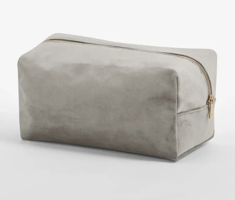 Trousse de toilette velours