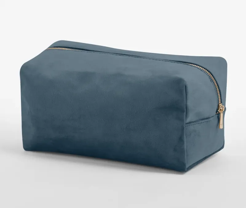 Trousse de toilette velours
