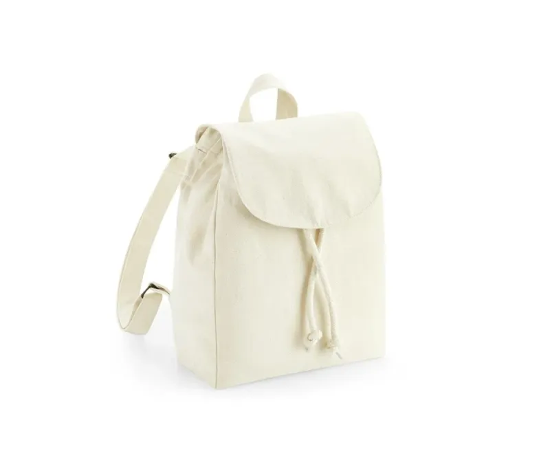 Mini sac à dos en coton organique
