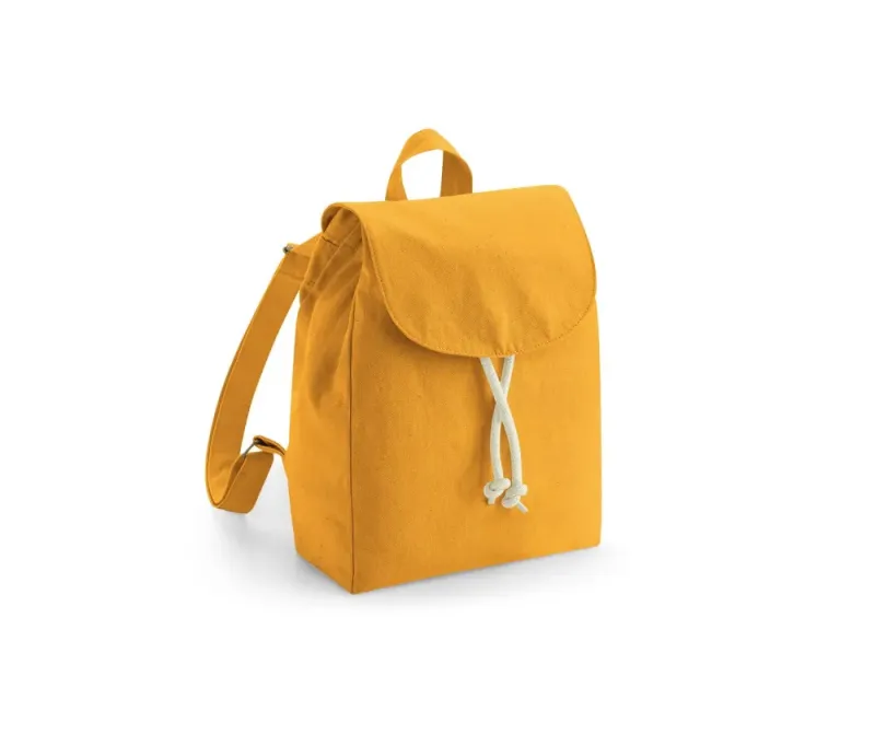 Mini sac à dos en coton organique