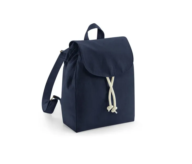 Mini sac à dos en coton organique