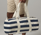 Sac de voyage rayé