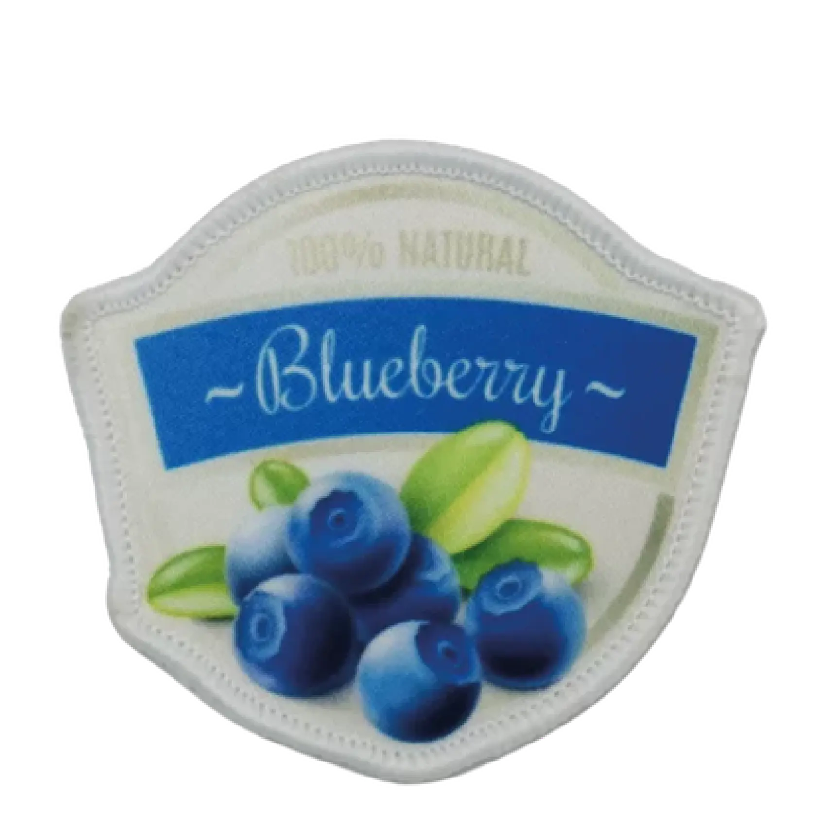 Écusson personnalisé Blueberry fruit Atelier Mirabel