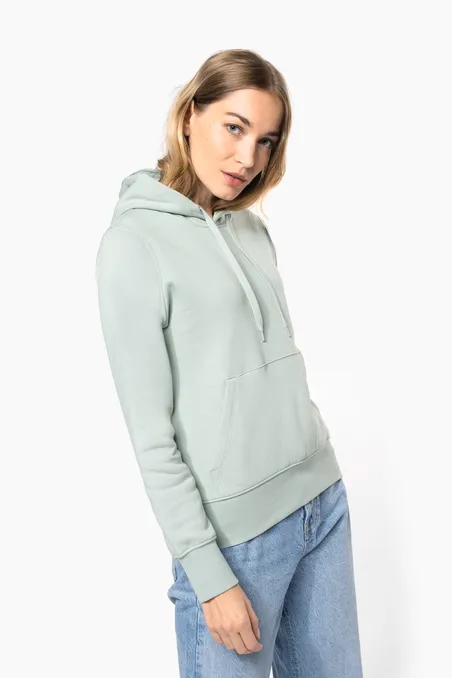 Sweat-shirt écoresponsable à capuche femme